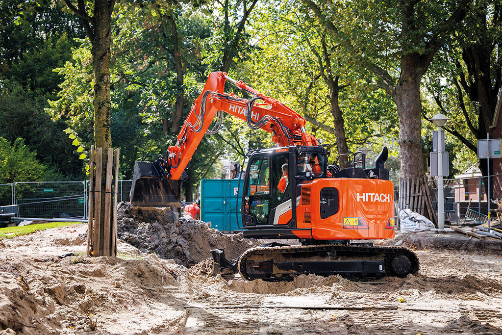ZX135US-7 Middelgrote graafmachines - Hitachi CM Nederland